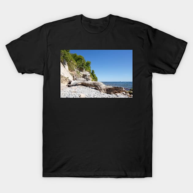 Chalk coast, chalk cliffs, Ruegen Island, Mecklenburg-Western Pomerania, Germany T-Shirt by Kruegerfoto